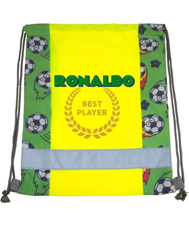 Bloompress - Detský reflexný vak Futbal best player