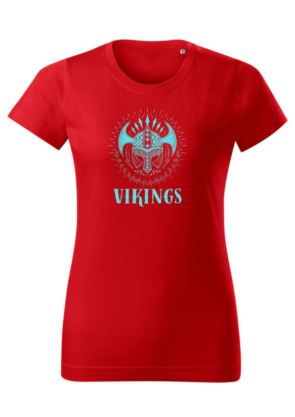BloomPress - Dámske tričko Vikings - symbol sily, odvahy a nezávislosti