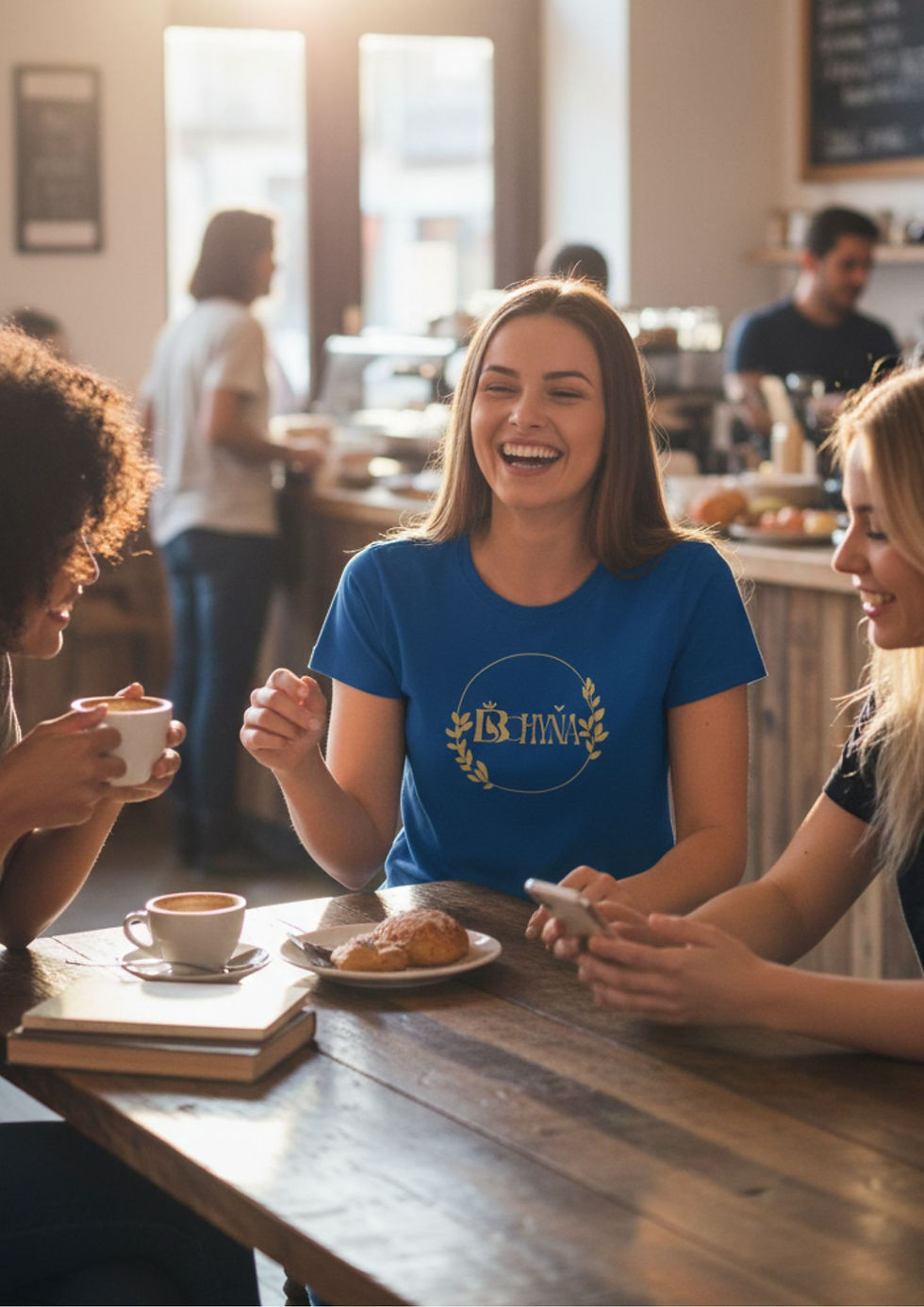 BloomPress - Tričko bohyňa gold