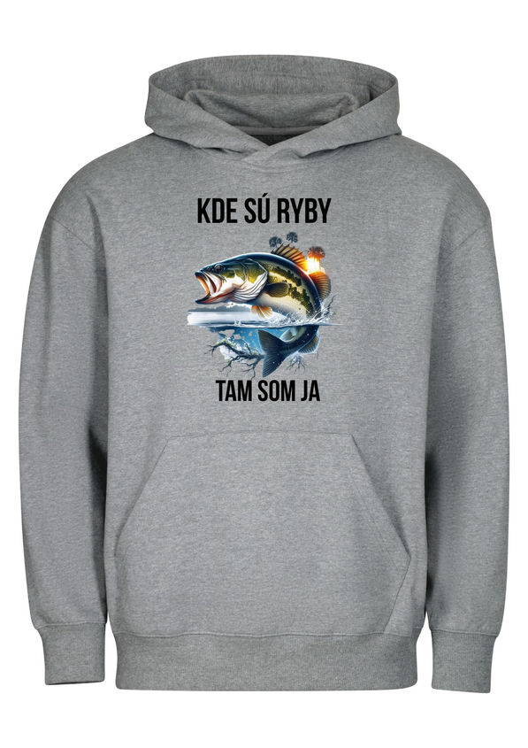 BloomPress - Mikina Chill unisex - Rybár