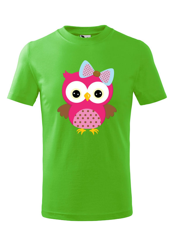 Bloompress - detské tričko - Sova