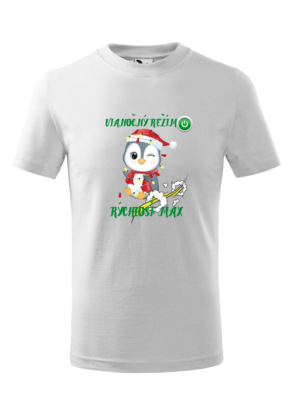 Bloompress - Detské tričko Vianočný režim