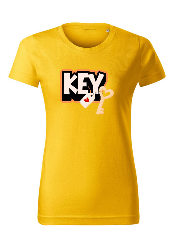 BloomPress - Dámske tričko - Key love