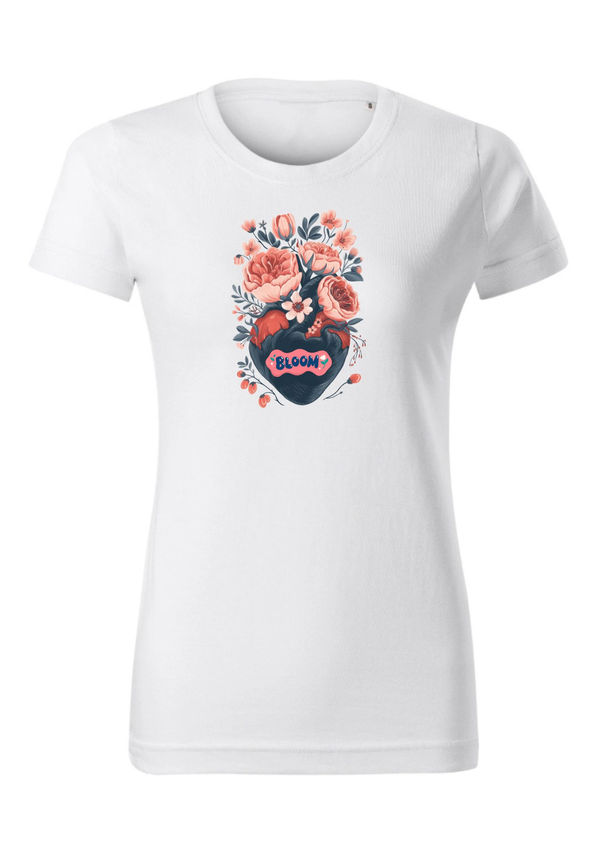 BloomPress - Dámske tričko - Bloom heart
