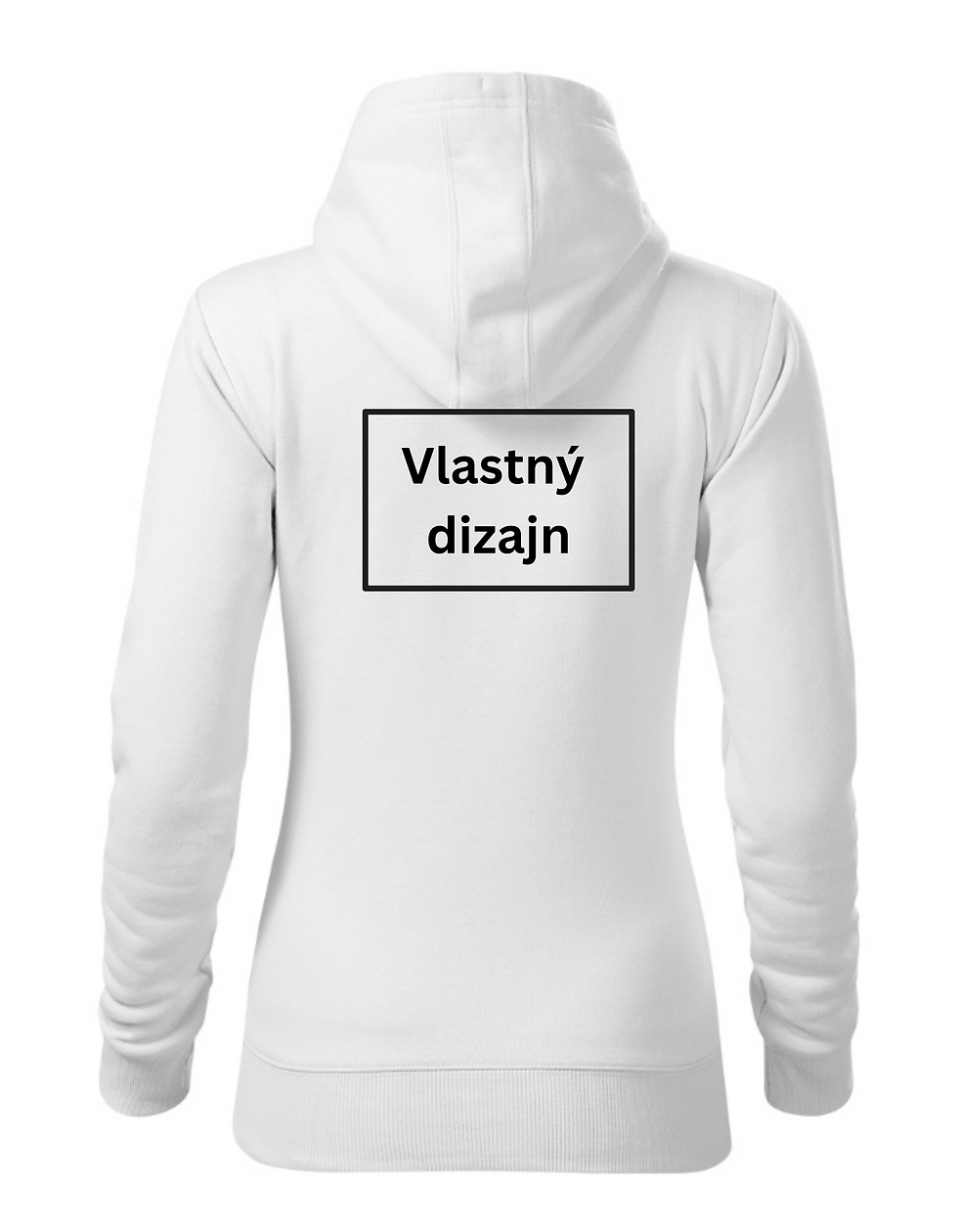 Bloompress - Dámska mikina - biela