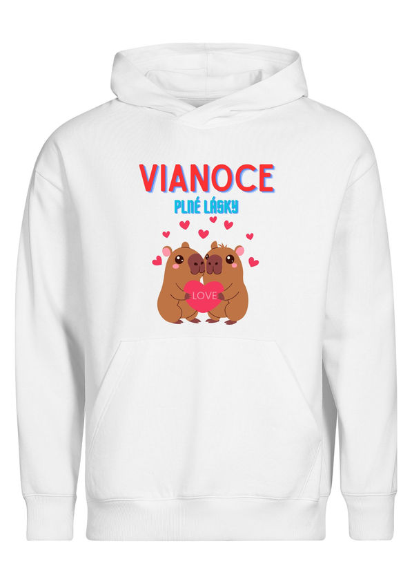 BloomPress - Mikina Chill unisex - Vianoce plné lásky