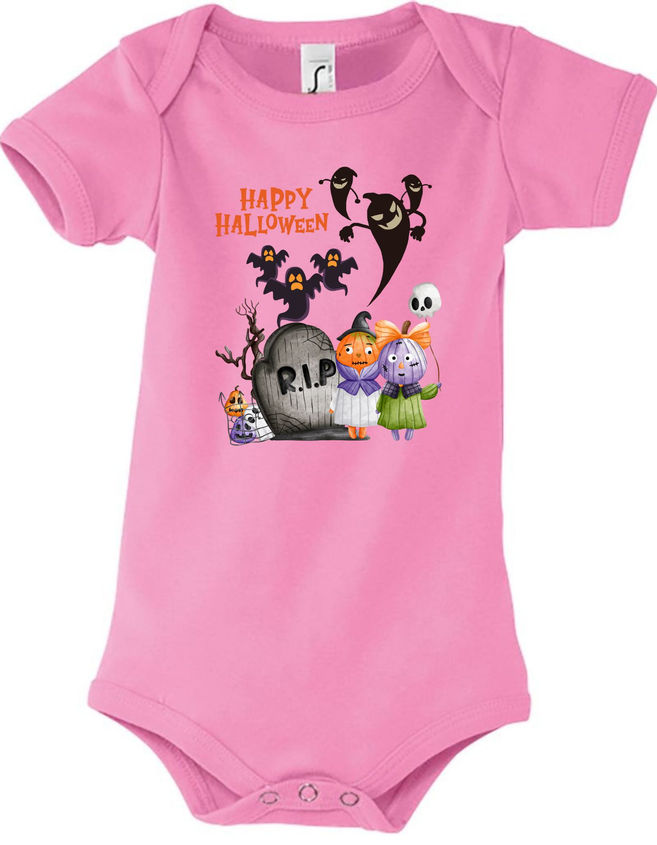 Bloompress - detské body Happy Halloween RIP
