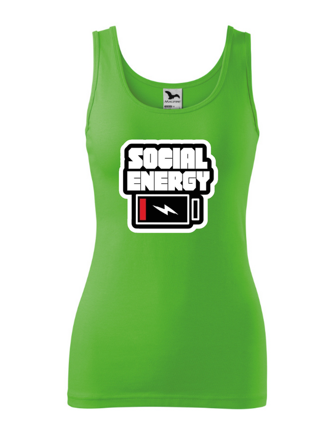 BloomPress - Dámske tielko - Social energy