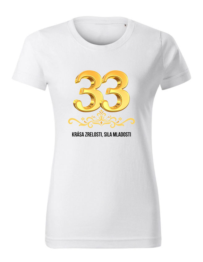 BloomPress - Dámske tričko - 33 Krása zrelosti