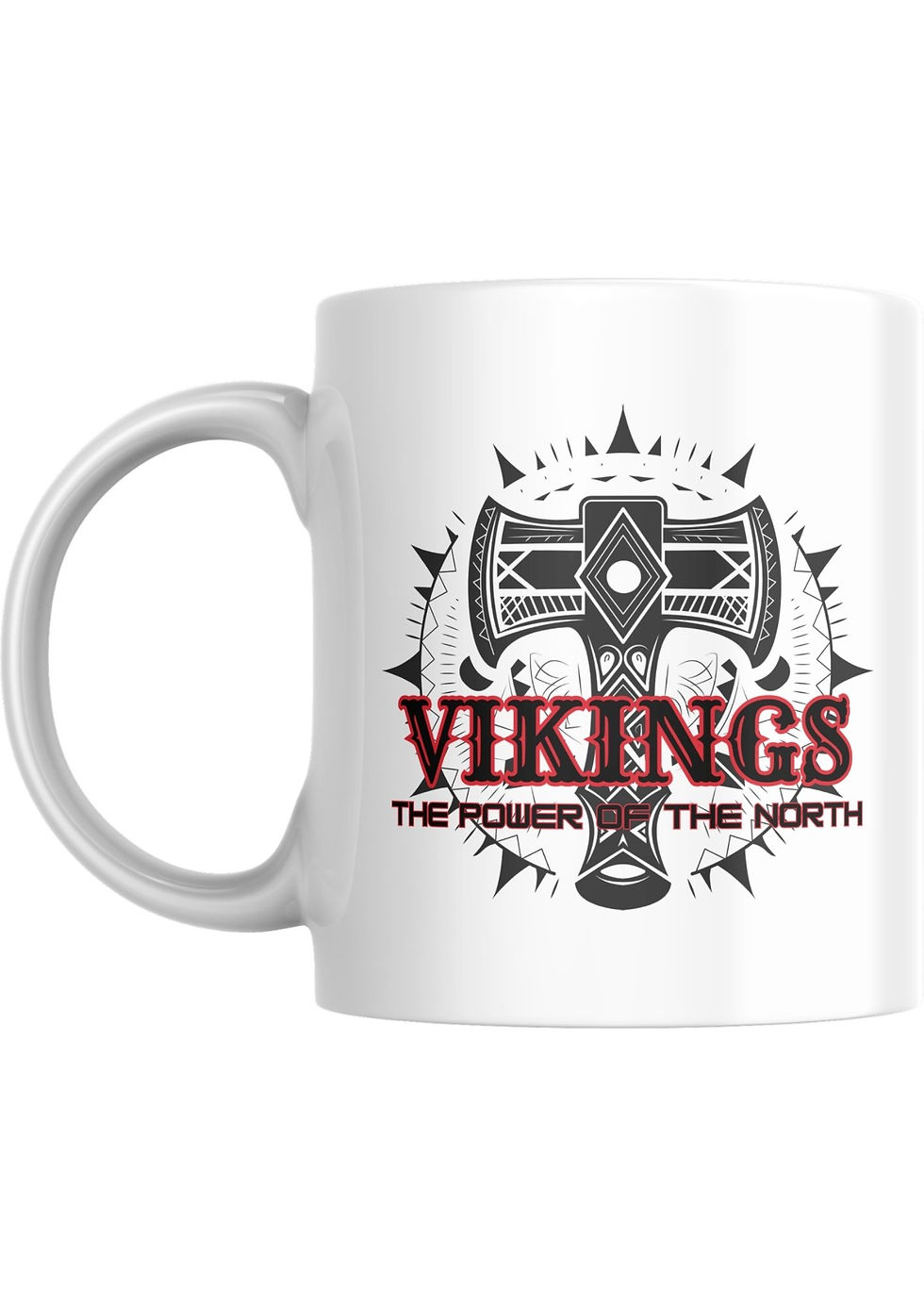 BloomPress - Hrnček Vikings - the power of the north