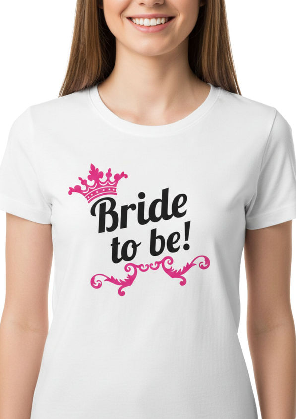 Bloompress - tričko dámske - svadba - Bride to be