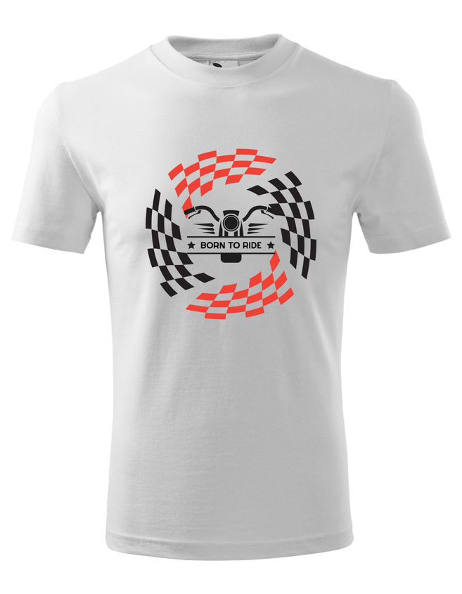 Bloompress - Pánske/Unisex tričko Born to ride