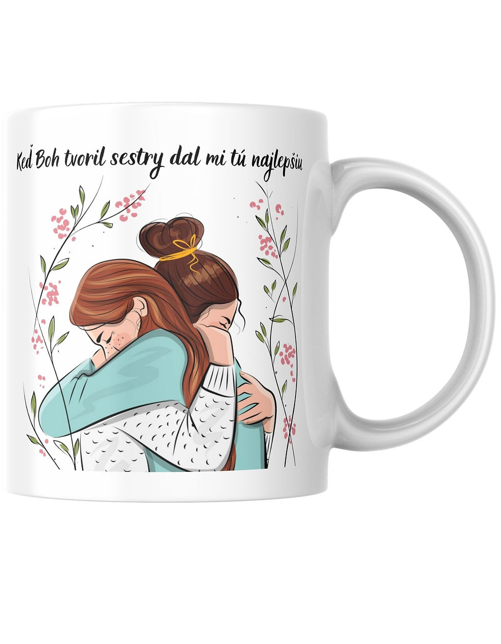 BloomPress - Hrnček Keď boh tvoril sestry