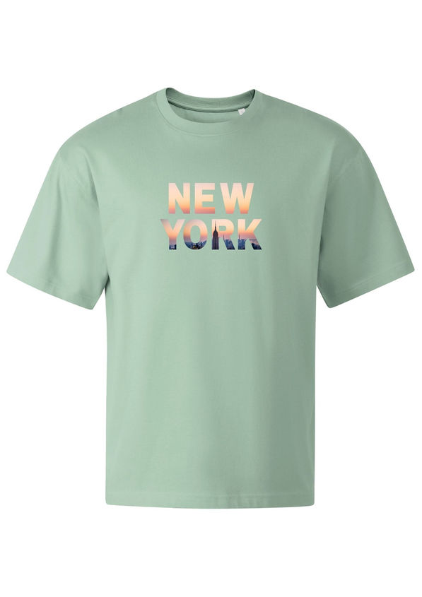 BloomPress - Oversize tričko FRAME - New York