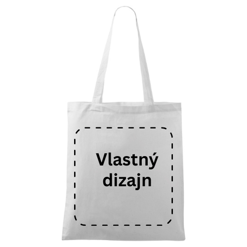 Bloompress - Nákupná taška - biela