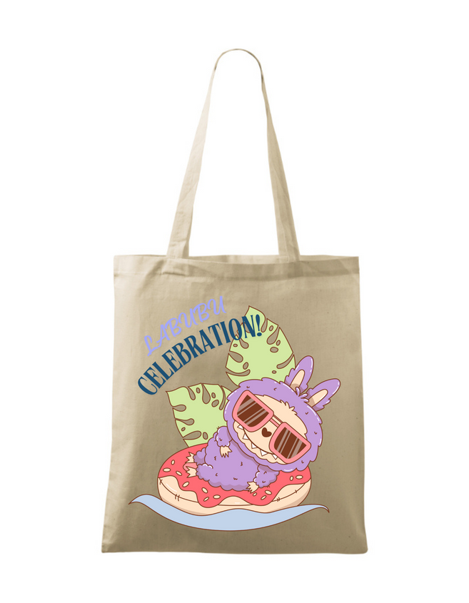 Bloompress - Nákupná taška Labubu rainbow