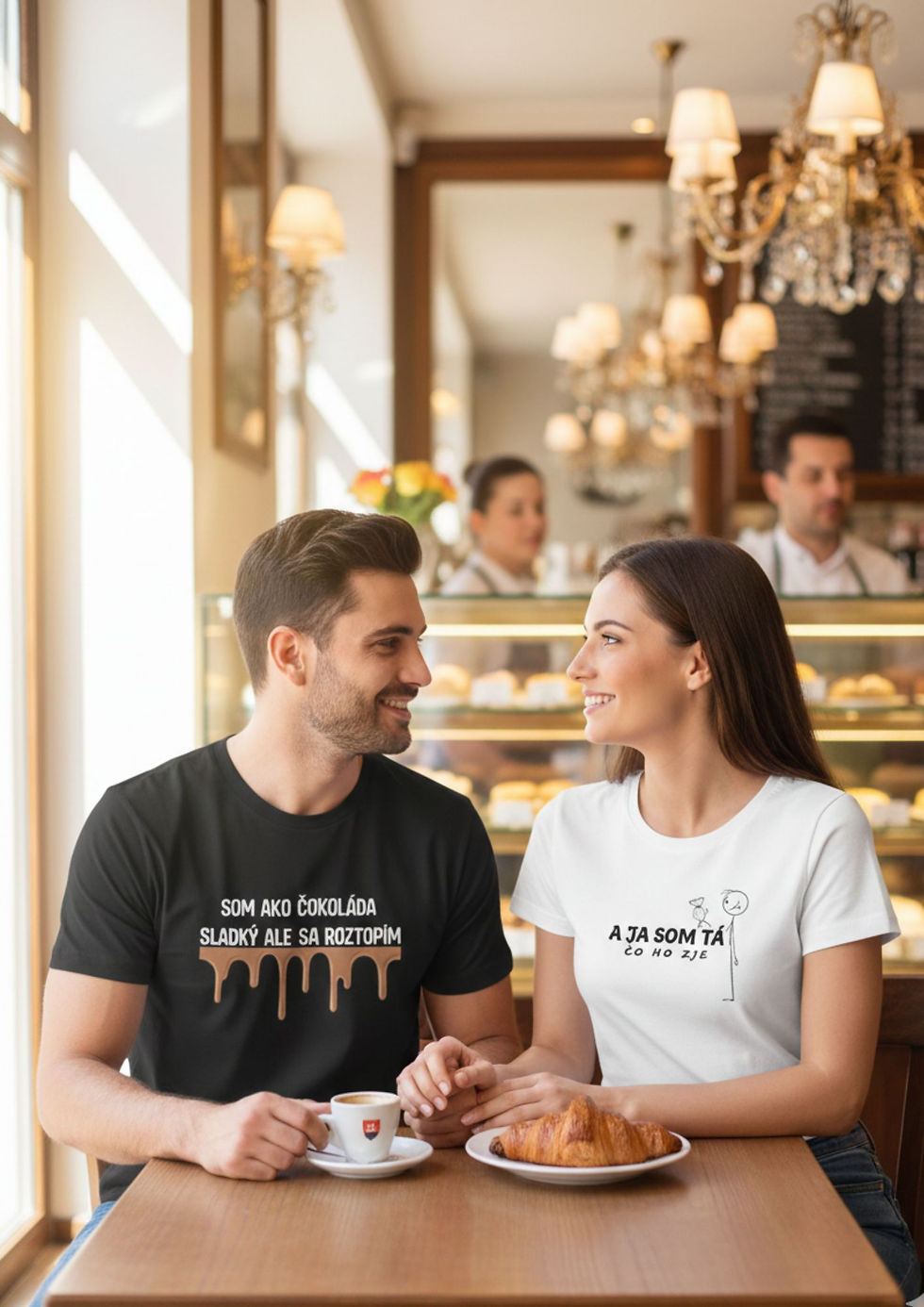 BloomPress - Pánske tričko - Sladký ako čokoláda