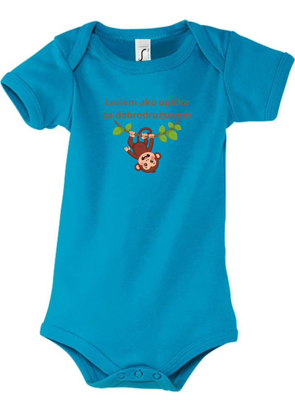 Detské body Leziem ako opička - malý objaviteľ v akcii