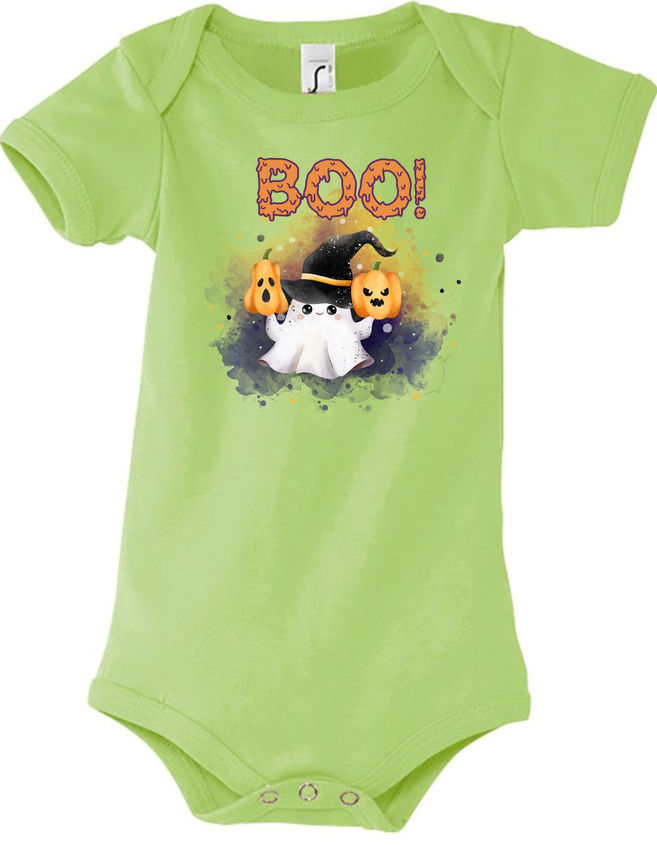 Bloompress - detské body Happy Halloween spirit boo