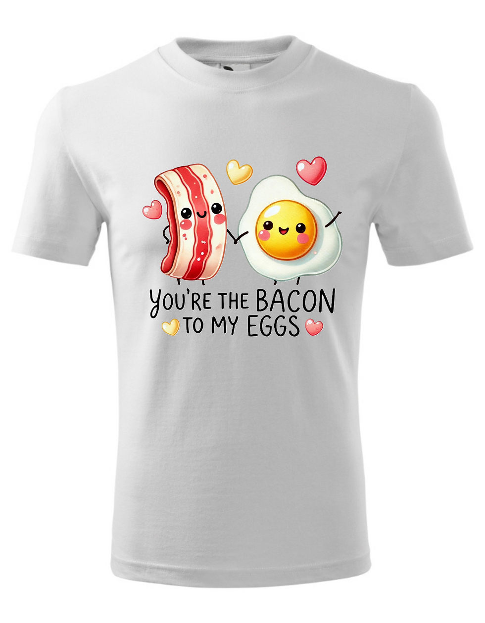 BloomPress - Vtipné tričko - Bacon to my eggs