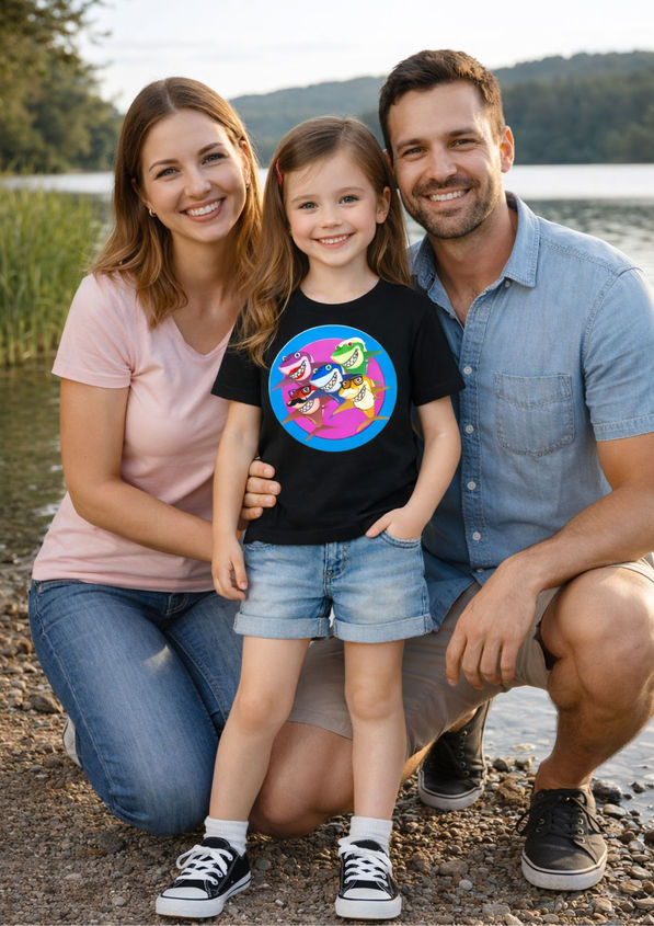 Bloompress - Detské tričko - Žraloky