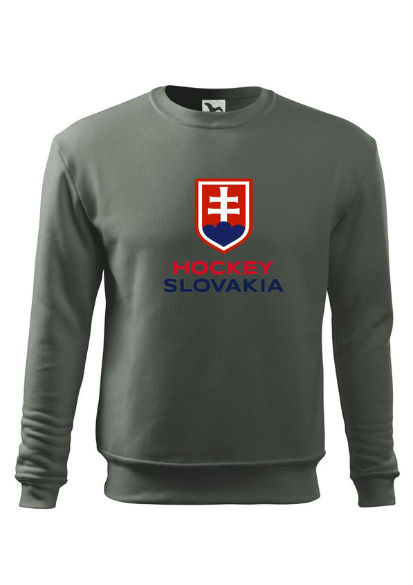 BloomPress - Detská mikina Essential Hockey Slovakia - malý fanúšik ale veľký sen