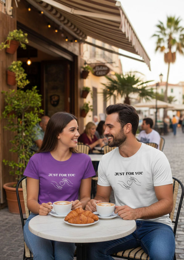 BloomPress - dámske tričko - Just for you - pre ženu, ktorá si zaslúži výnimočné chvíle