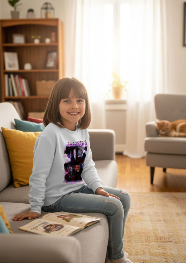 BloomPress - Detská mikina Essential - K-POP Saja boys black