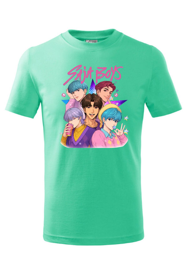 Bloompress - Detské tričko - K-POP Saja boys - color