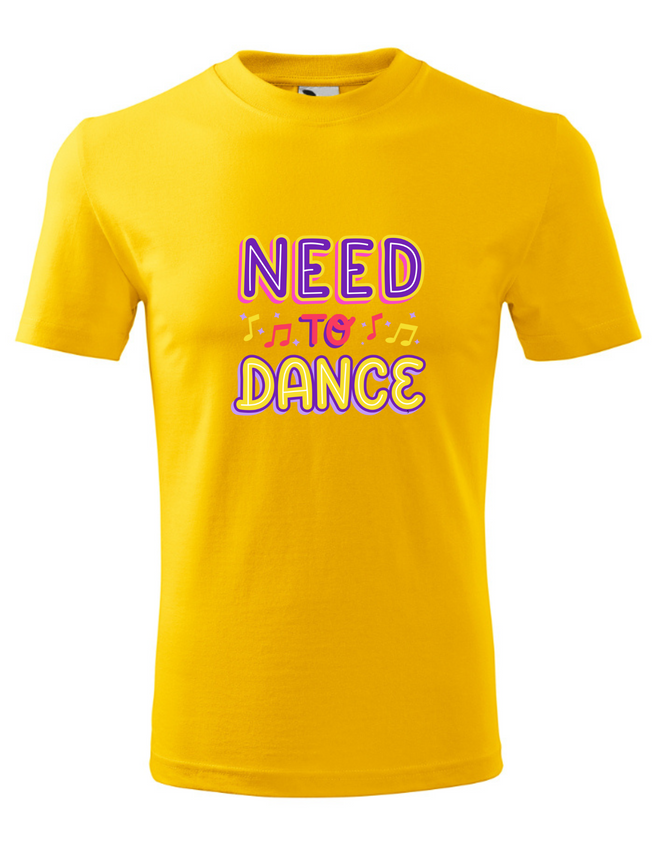 Bloompress - Pánske tričko - Need dance