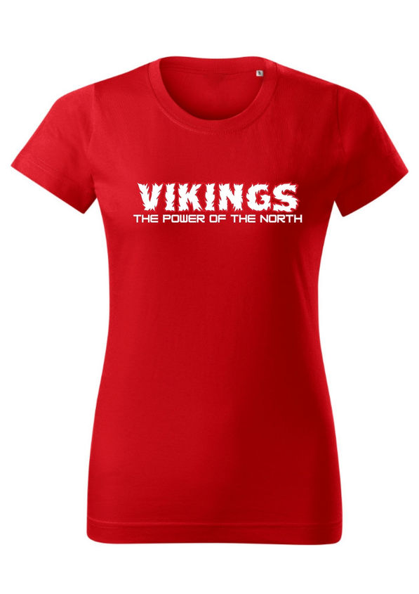 BloomPress - Dámske tričko Vikings - the power of the north