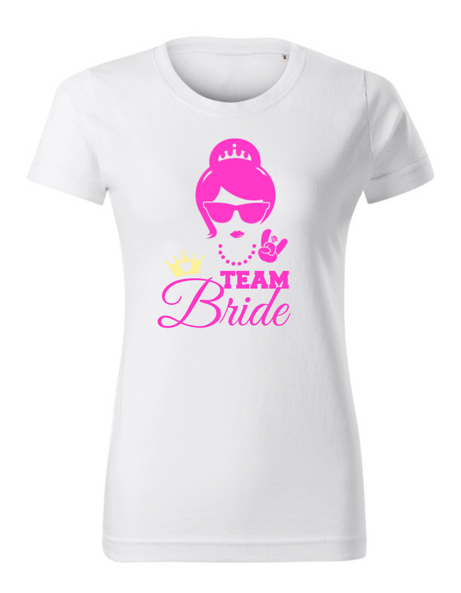 Bloompress - tričko dámske - svadba - Bride mode ON