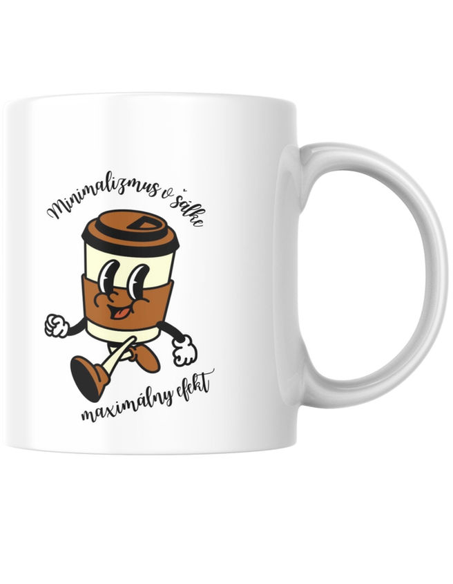 BloomPress - Hrnček Minimalizmus v šálke