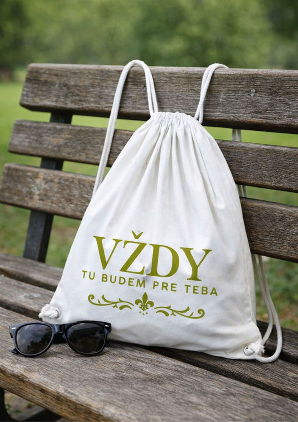 BloomPress - Batoh Easygo unisex - Vždy tu budem pre teba