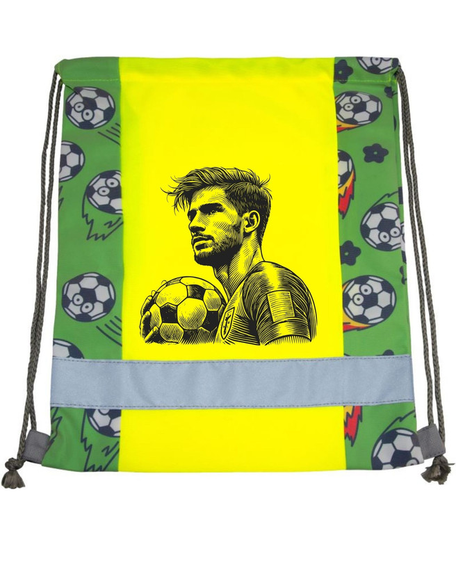 Bloompress - Detský reflexný vak Futbal hráč