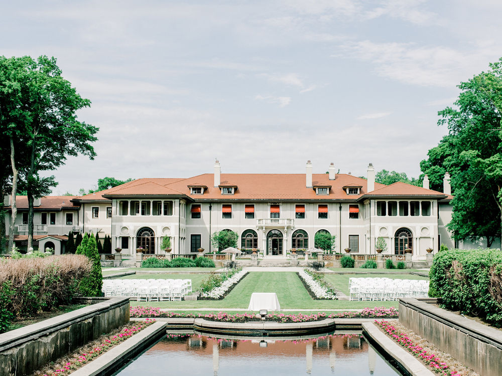 Summer Wedding at The Armour House, Lake Forest, IL