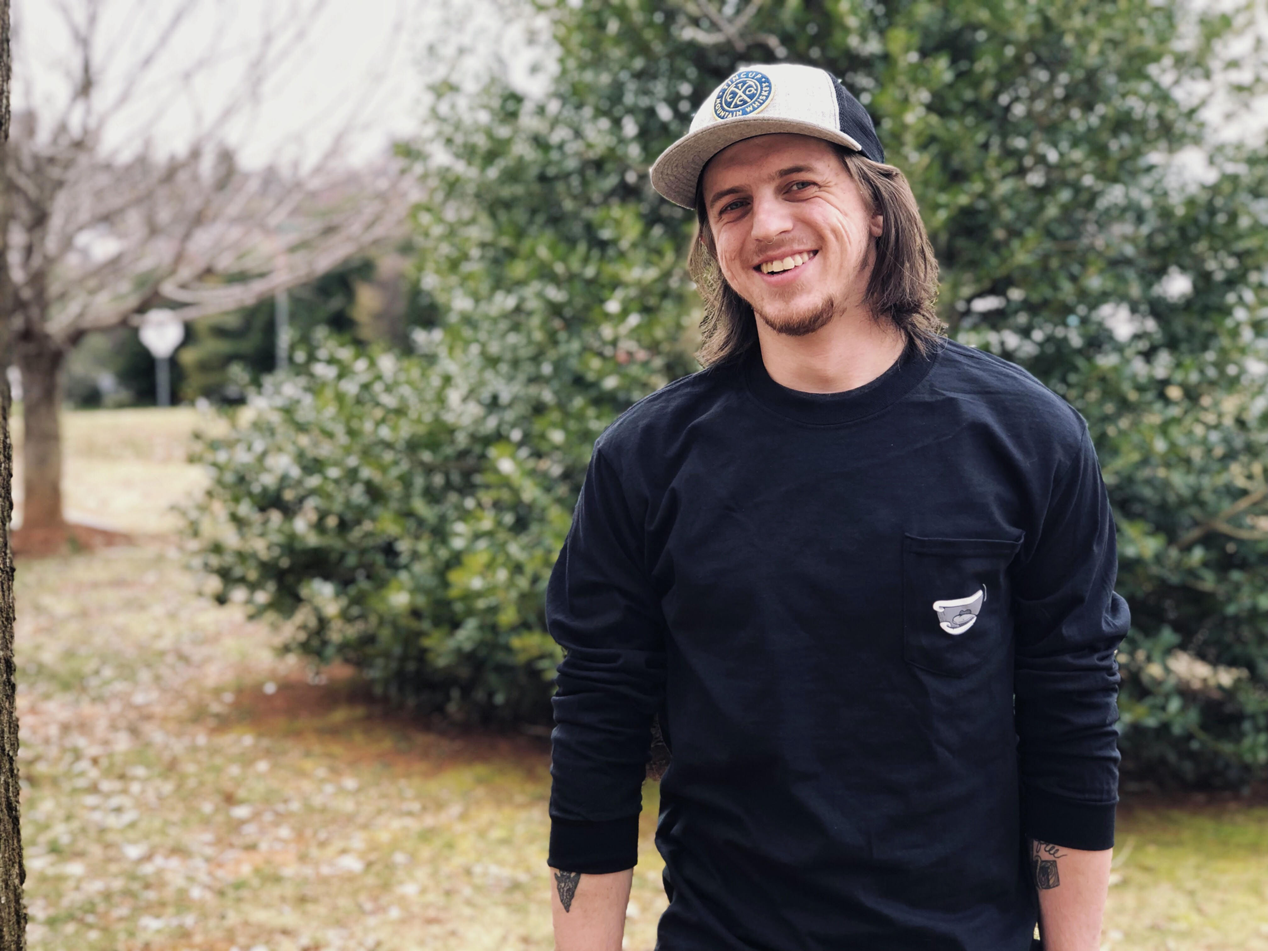 Big Smile Longsleeve Pocket Tee