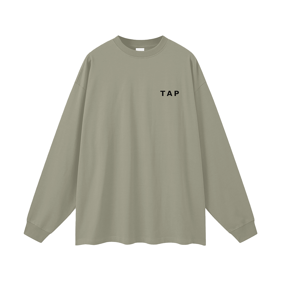 Thumbnail: Oversized Unisex Long Sleeve T-Shirt