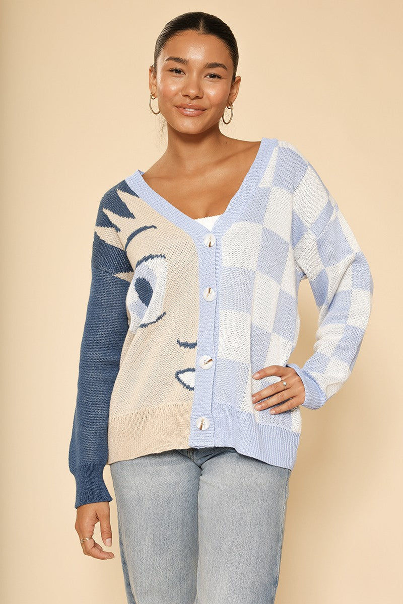 Miniatura: Anime Checkered Cardigan