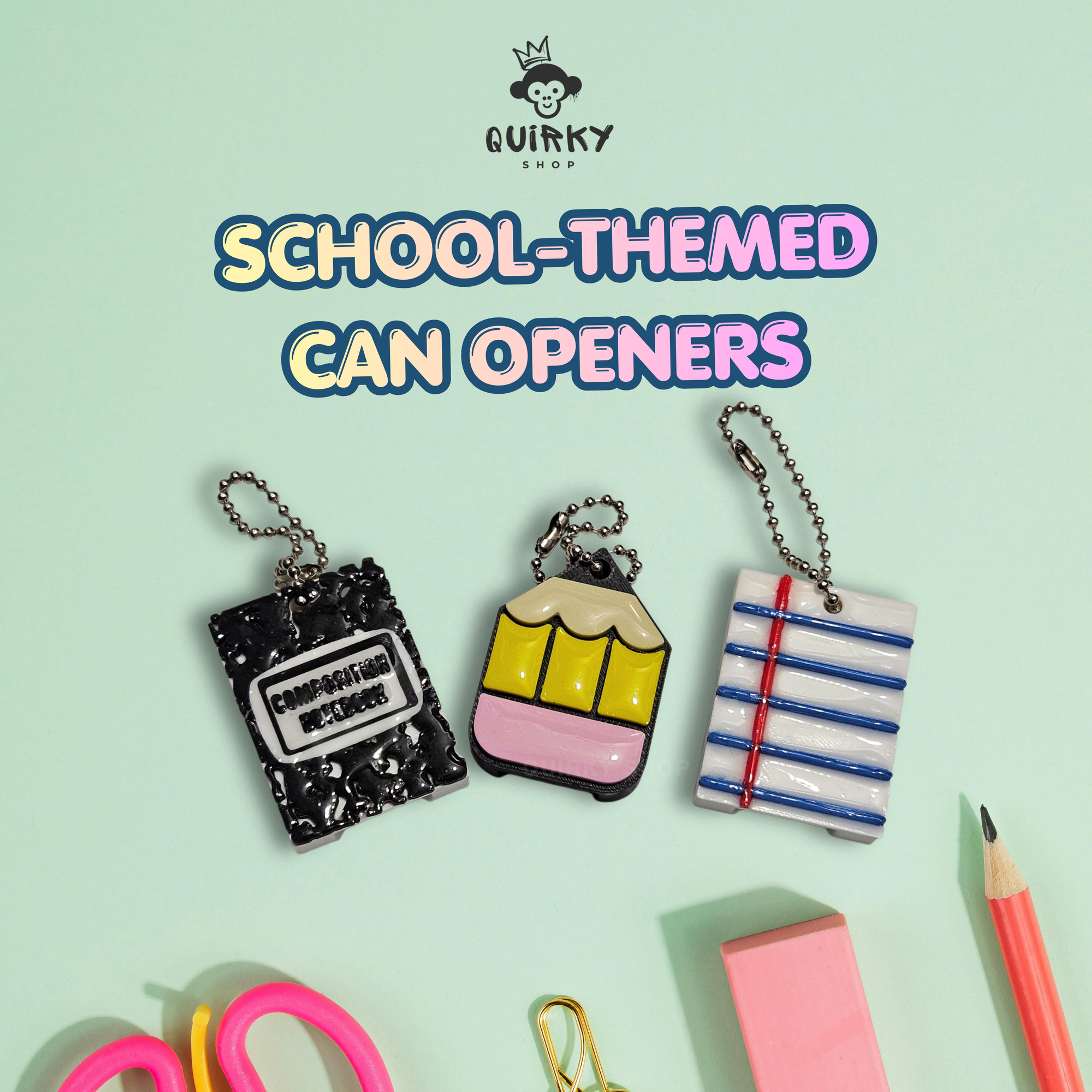 School-Themed Can Opener