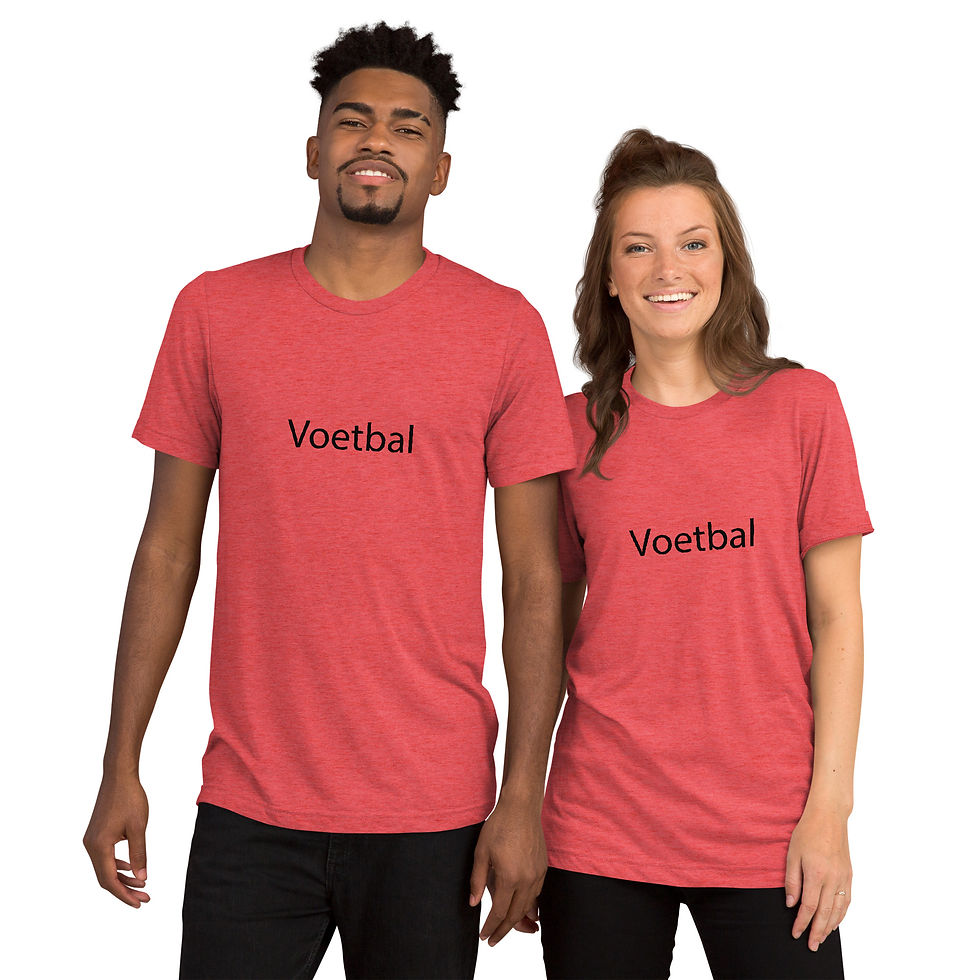 Thumbnail: Voetbal Unisex Short Sleeve T-shirt