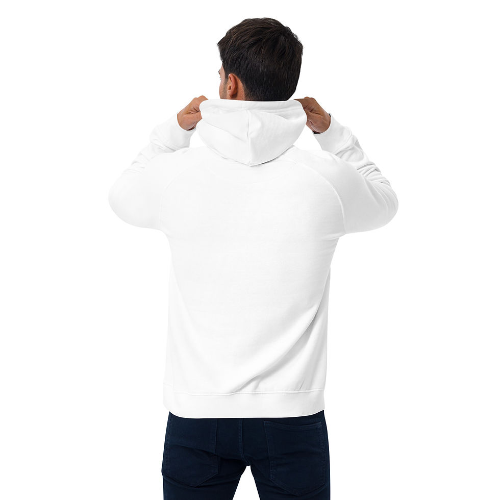 Thumbnail: Voetbal Unisex Eco Raglan Hoodie