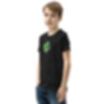 Thumbnail: Lucky 4 Leaf Clover St Patty's Day Youth Short Sleeve T-Shirt