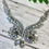 Thumbnail: 1950s Vintage Diamante Statement Necklace