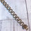 Thumbnail: 1980s Vintage Golden Link Bracelet