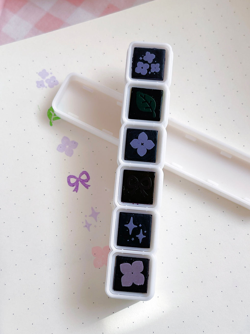 Thumbnail: 6 in 1 Mini Deco Stamps - Spring Edition
