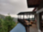 Utopia Hostel in Dharamkot with a stunning view of the surrounding mountains
