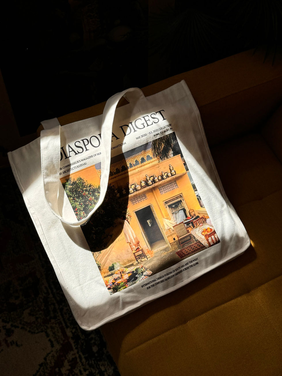 Thumbnail: Diaspora Digest Nostalgia Print Tote