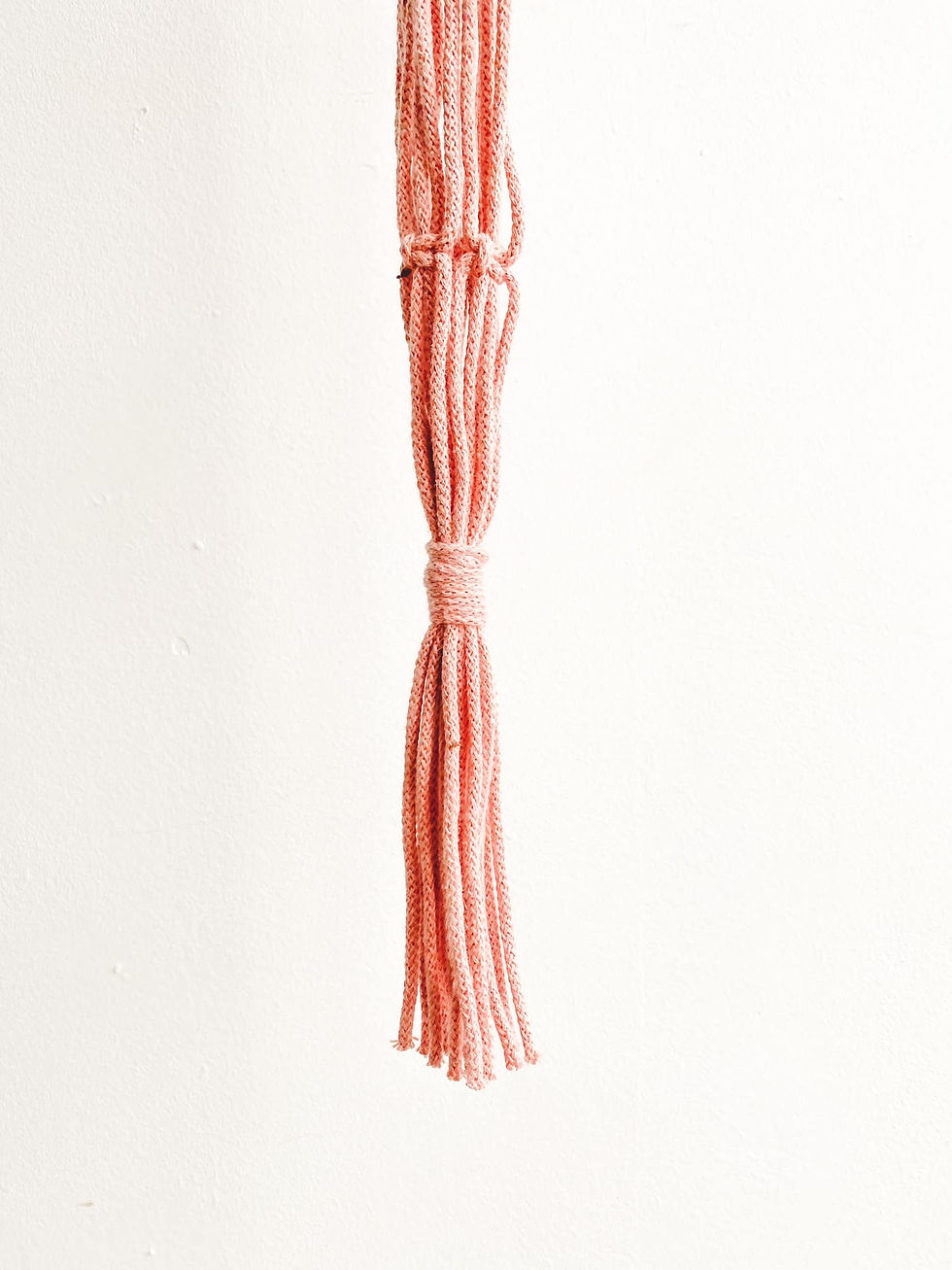 Thumbnail: Macrame Plant Hanger - Dusky Pink