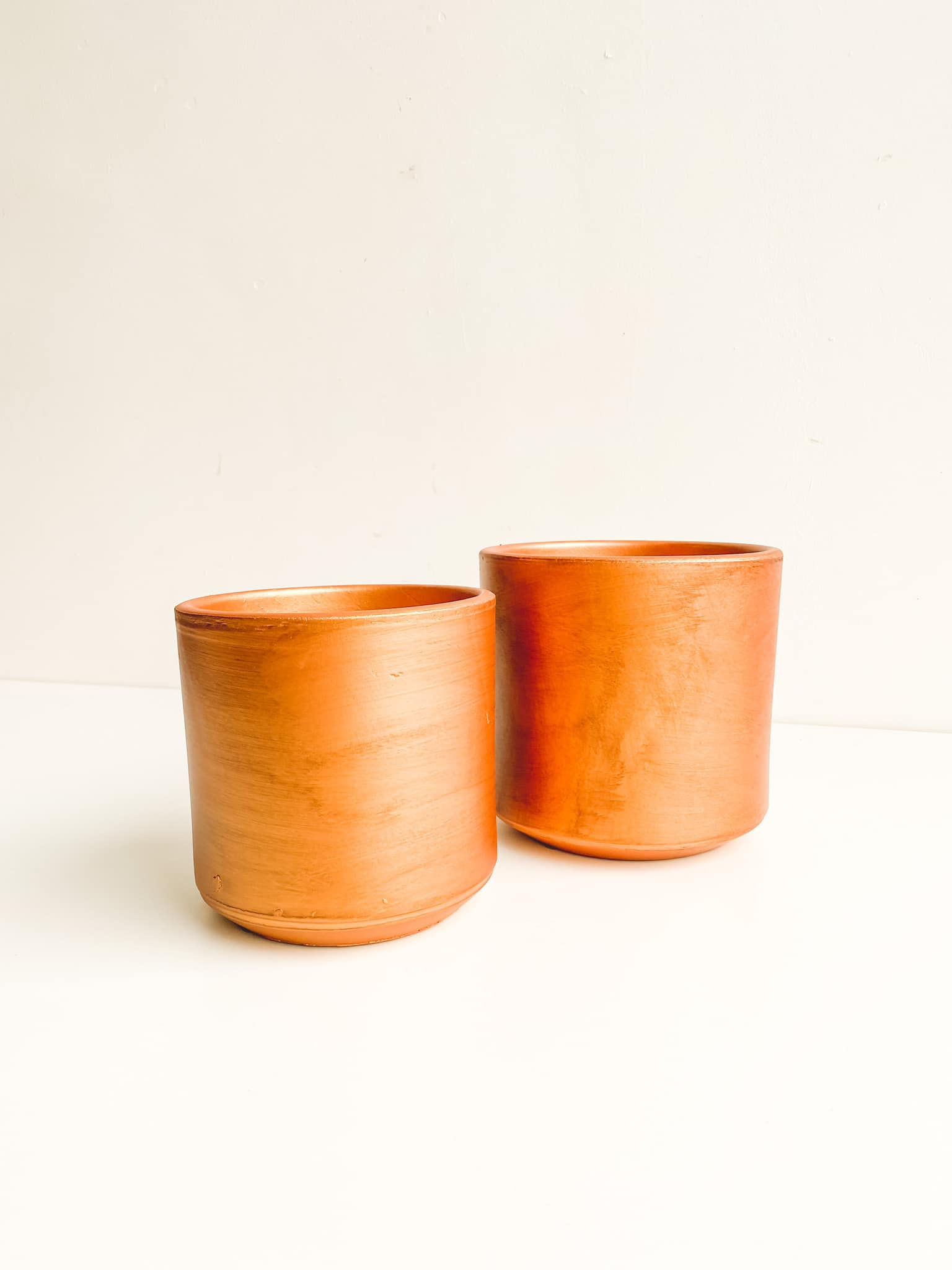 Tivoli Copper Plant Pot
